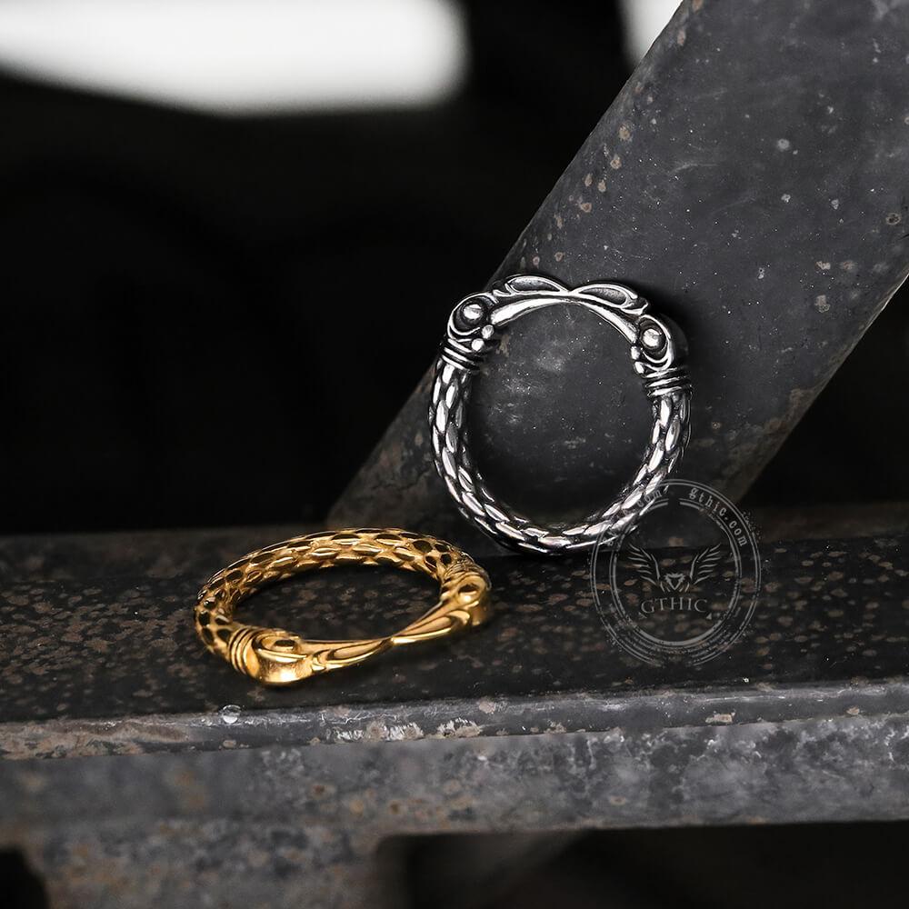 Eagle Beak Stainless Steel Vintage Ring