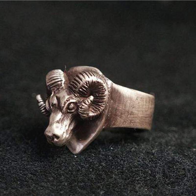 Evil Bull Brass Beast Ring