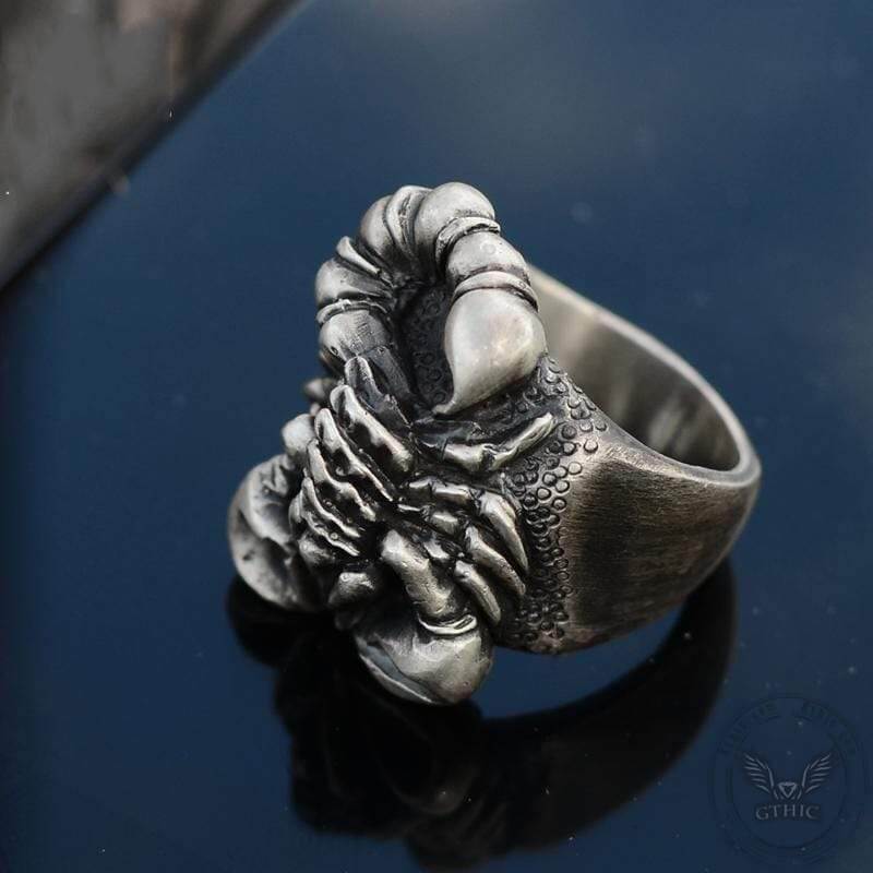 Insect Scorpion King 925 Silver Ring