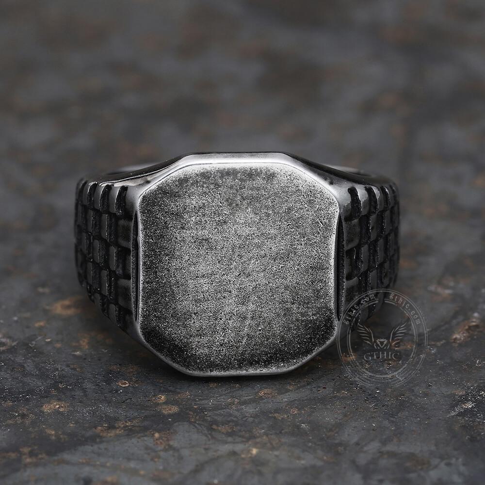 Classic Smooth Stainless Steel Ring