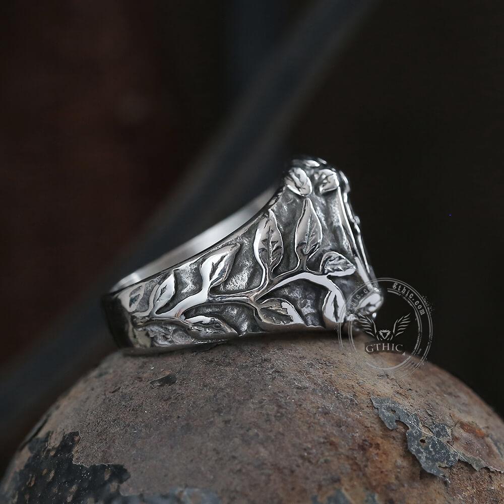 Masonic Symbol Stainless Steel Ring
