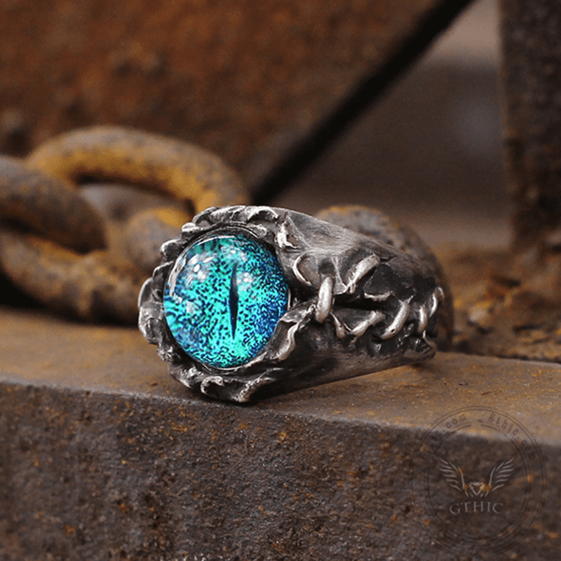Magic Eye Sterling Silver Ring