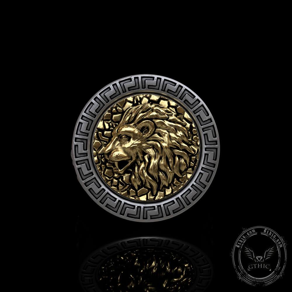 King of the Prairie Sterling Silver Animal Ring
